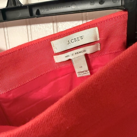 J. Crew Hot Pink No. 2 Pencil skirt size 10 - Picture 4 of 4
